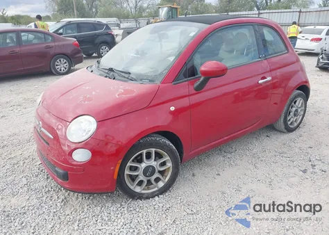 2014 Fiat 500C Pop из США, поврежденный, VIN 3C3CFFDR2ET173136